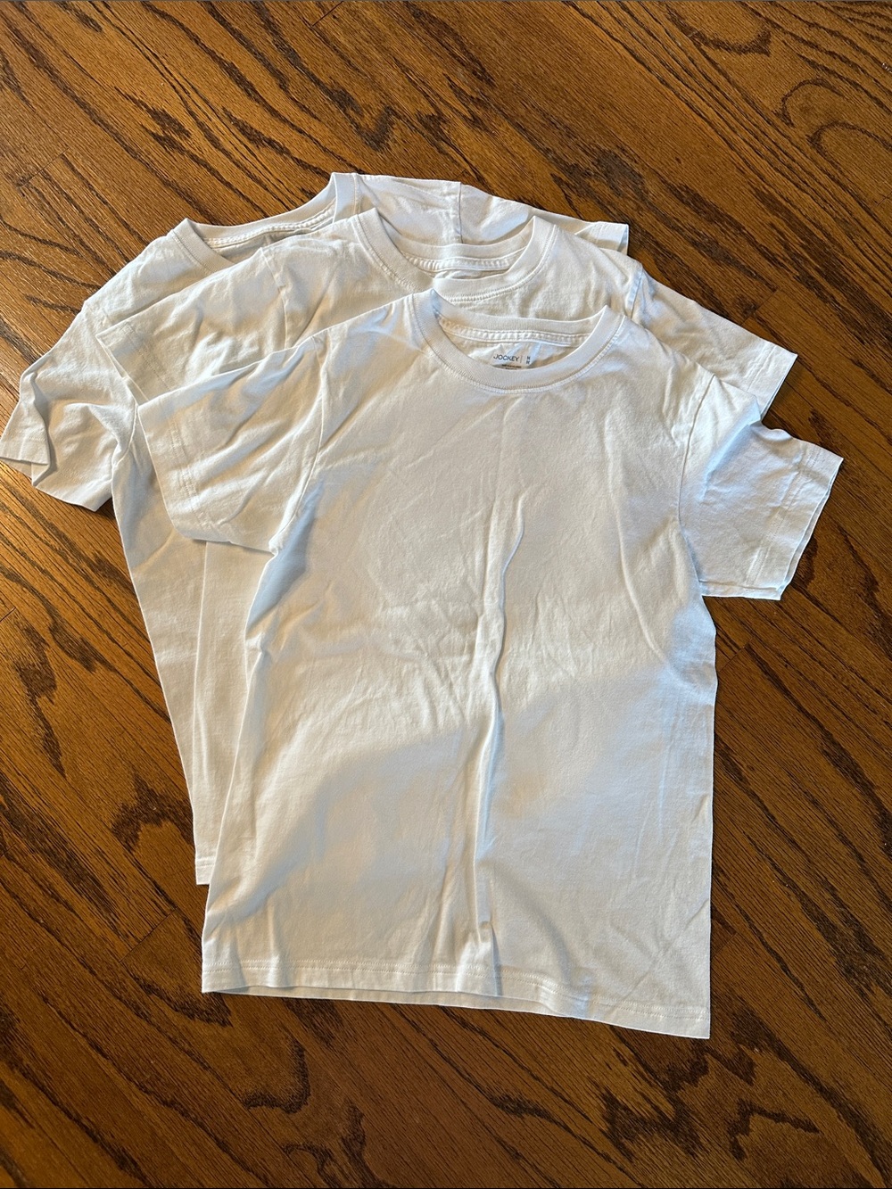 Jockey boys white tee 3 pack